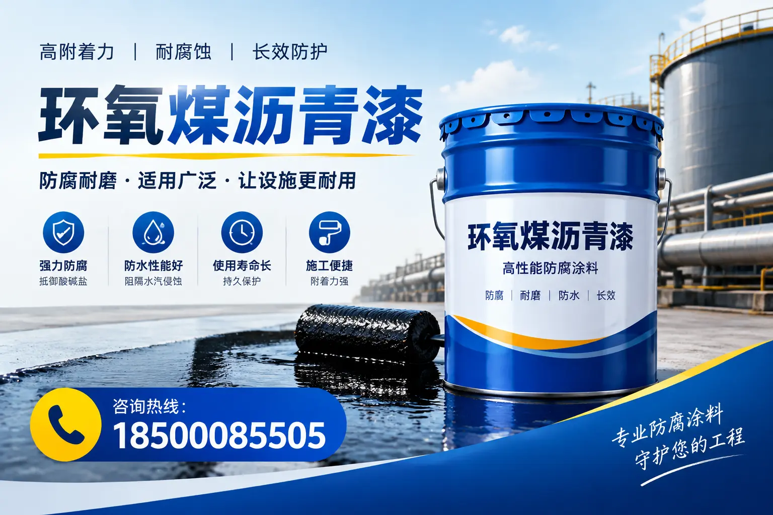 环氧煤沥青漆与其他涂料的对比分析，助力北辰企业决策